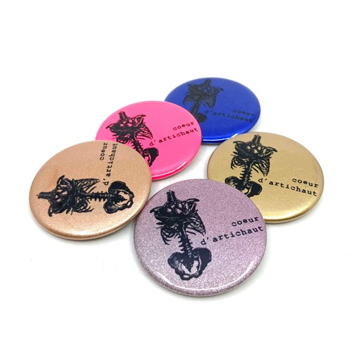 Badge "Coeur d'artichaut"