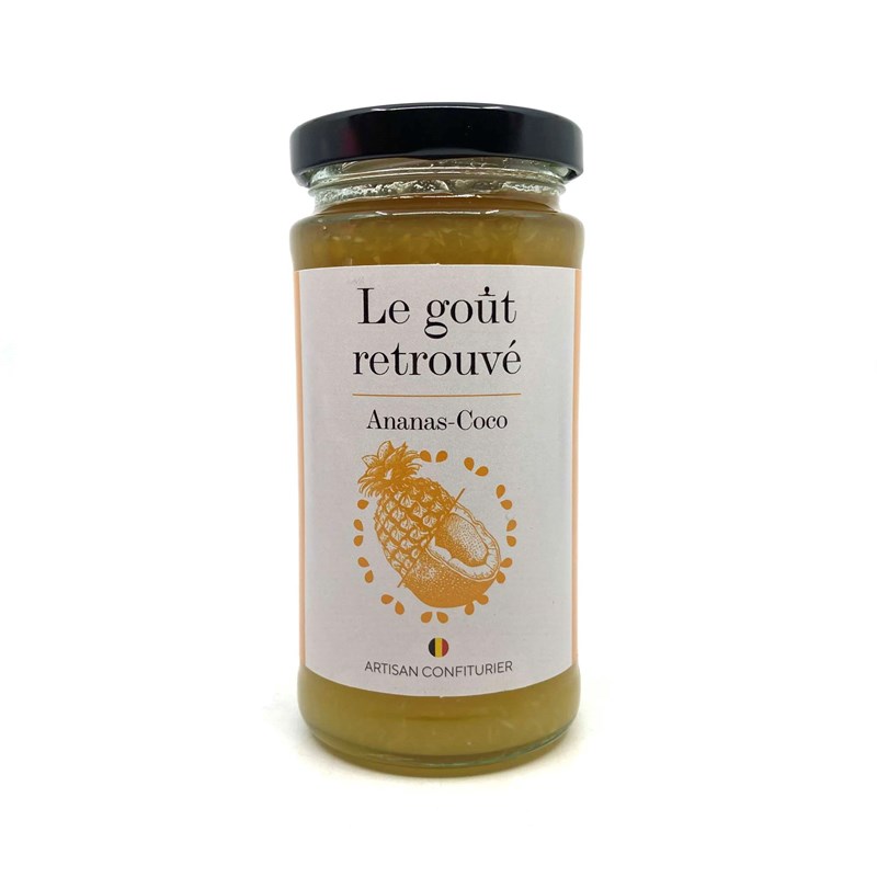 Confiture Ananas - Coco 300gr