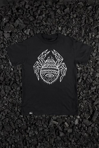 Tshirt "Spider" noir