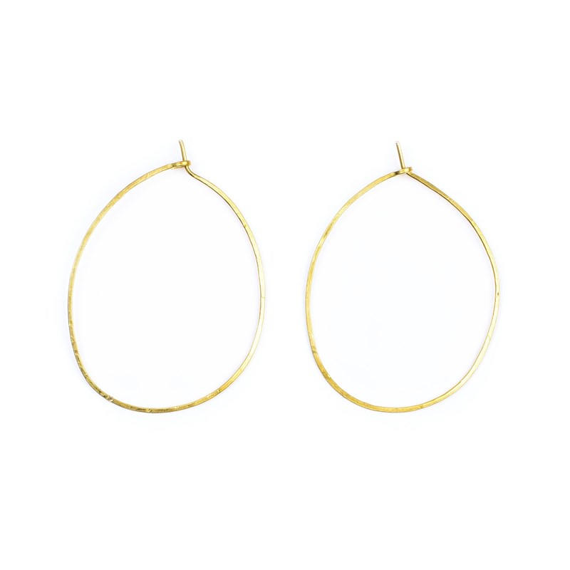 Boucles d'oreilles laiton 5.36
