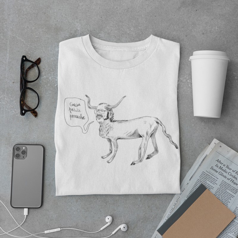 T-shirt  "Coucou petite perruche"