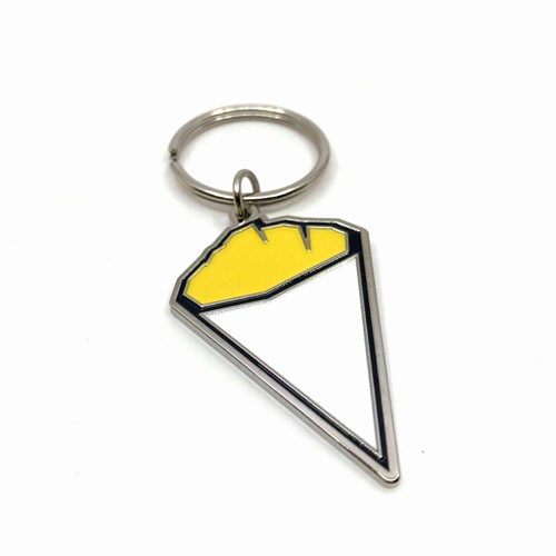 Porte-clés “Frites” Métal nickelé