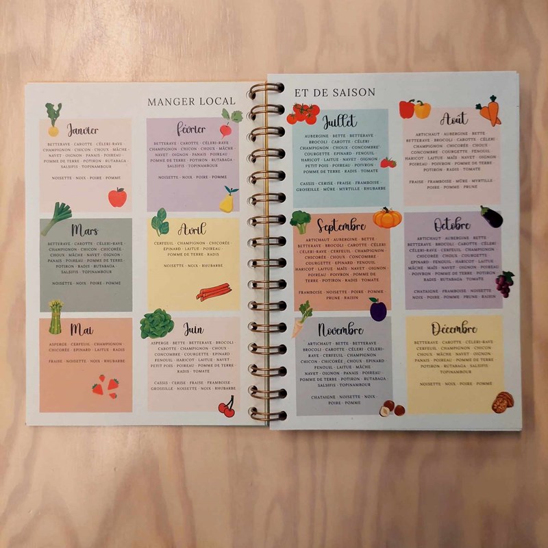 AGENDA 2026 – Lila/menthe A5