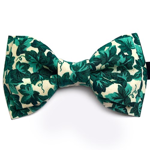 Noeud modèle Harper motif green ivy