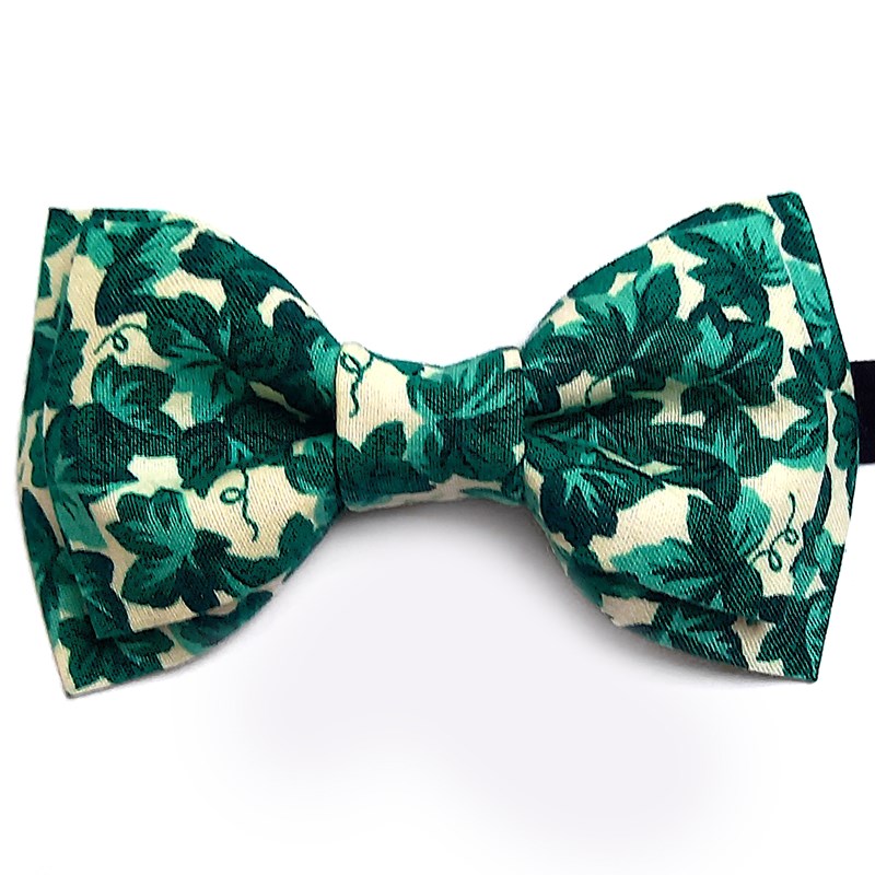 Noeud modèle Harper motif green ivy