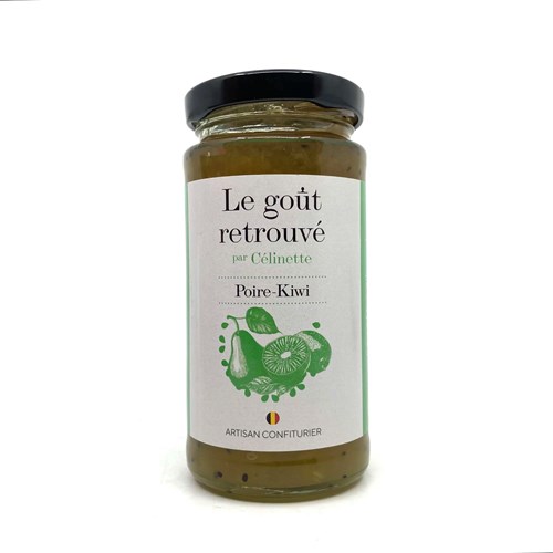 Confiture Poire-Kiwi 300gr