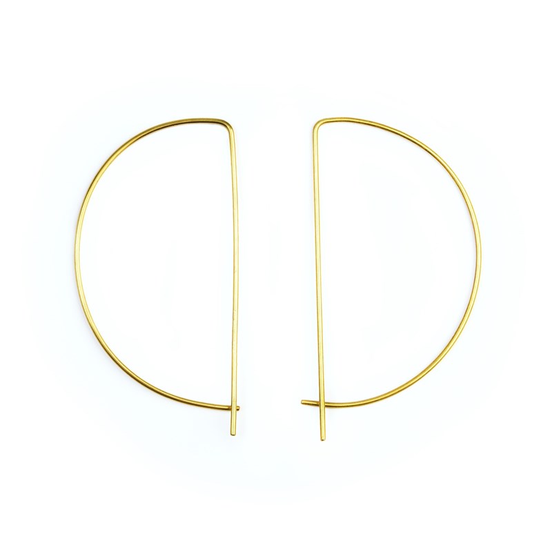 Boucles d'oreilles laiton 5.15