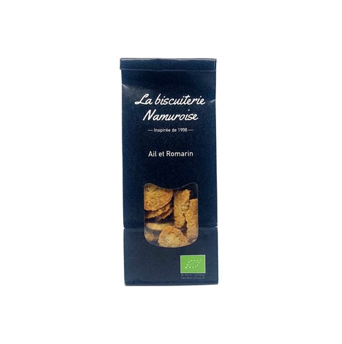 Biscuits salés ail et romarin - 100gr