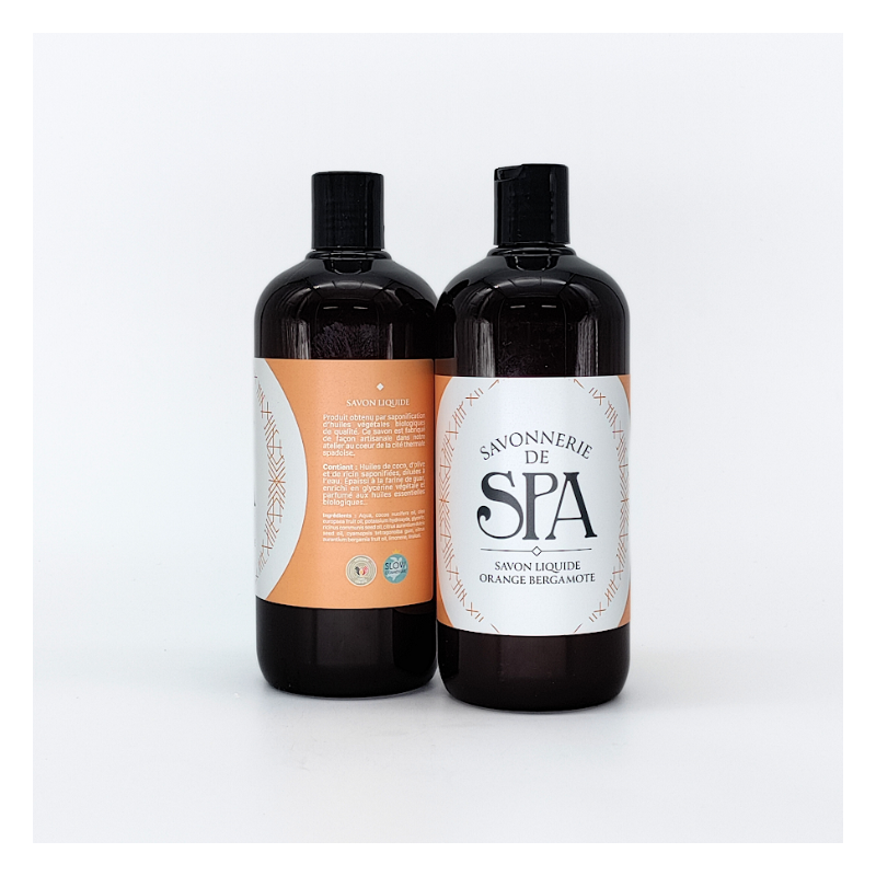 Savon Liquide - Orange Bergamote -plastique 500ml-