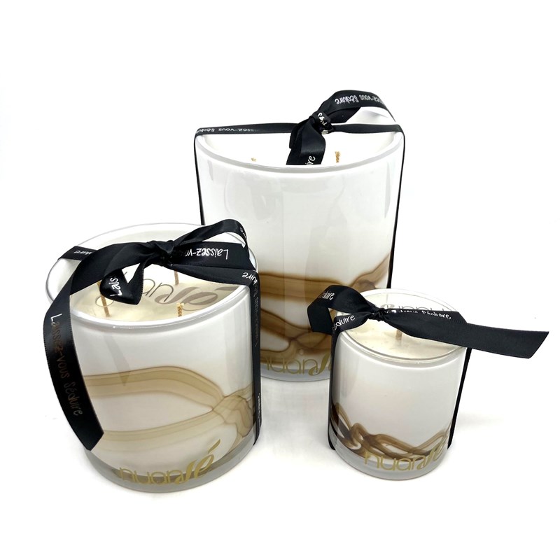 BOUGIE Élégance Boston - Terracota- "Lin"