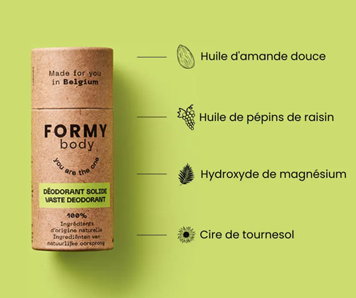 Mon déodorant solide