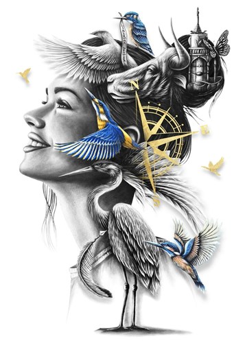 Affiche "Libertas Gentis II" 50*70 cm