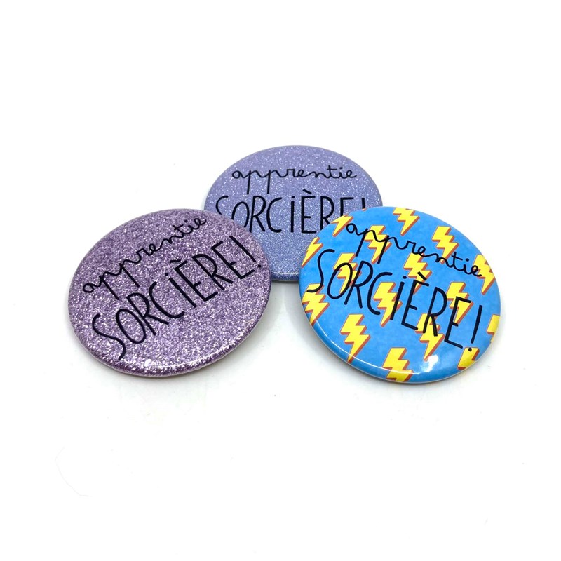 Badge "Apprentie sorcière"