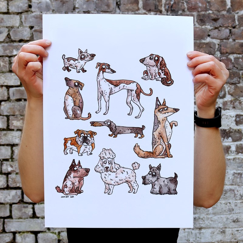 Good boys - Print A3