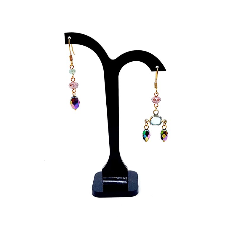 Boucles d'oreilles Upcycling