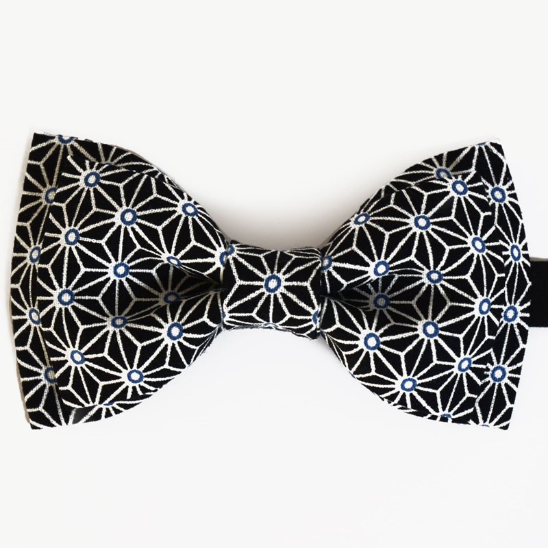 Noeud papillon Harper motif black star