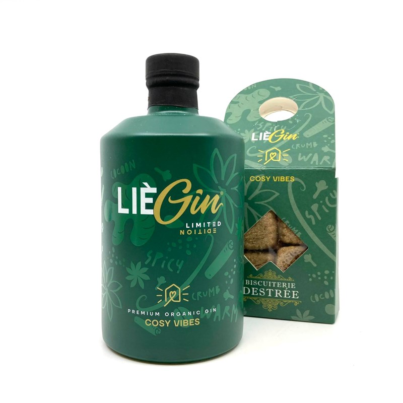 GIN LIEGIN cosy vibes x Biscuiterie Destrée