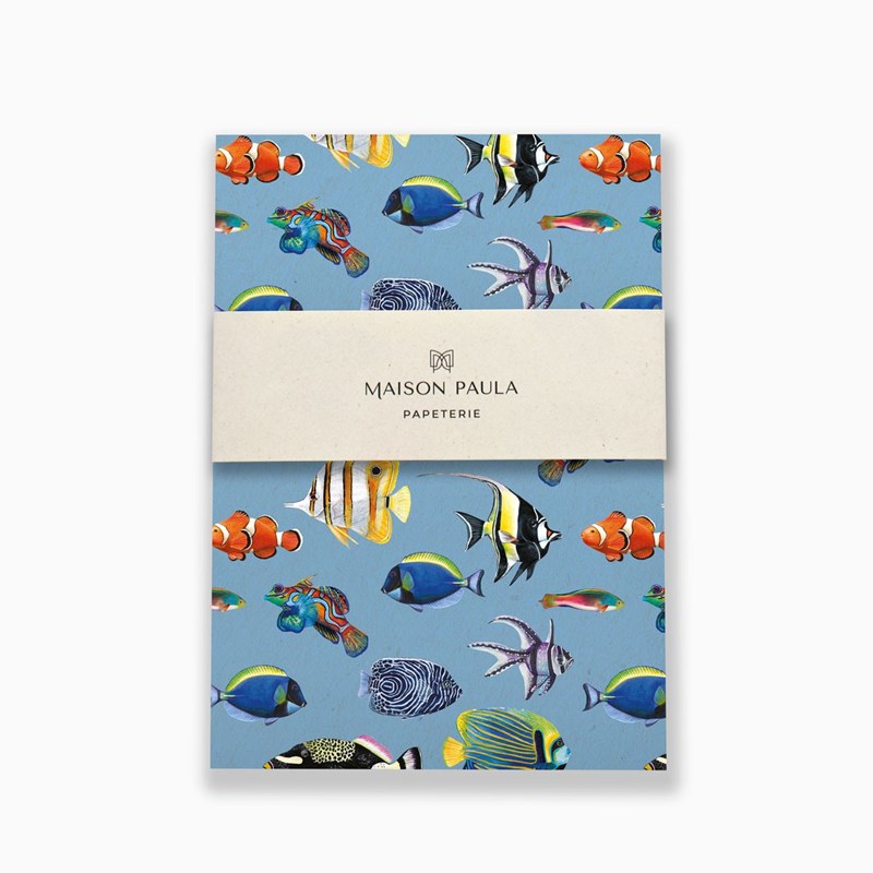 Carnet de note - Poissons coralliens