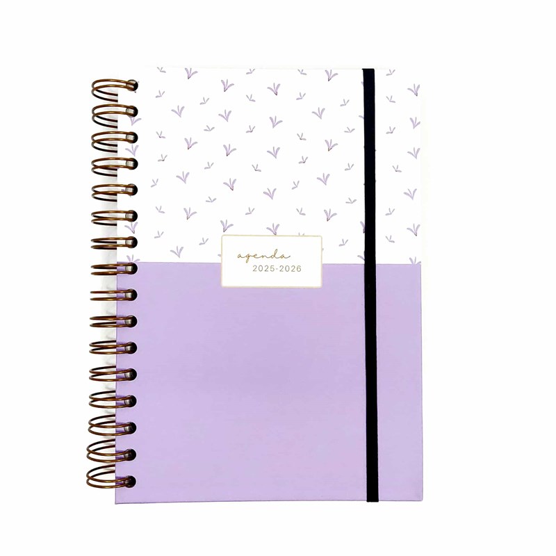 AGENDA 2025/26 – FORMAT A5 MAUVE