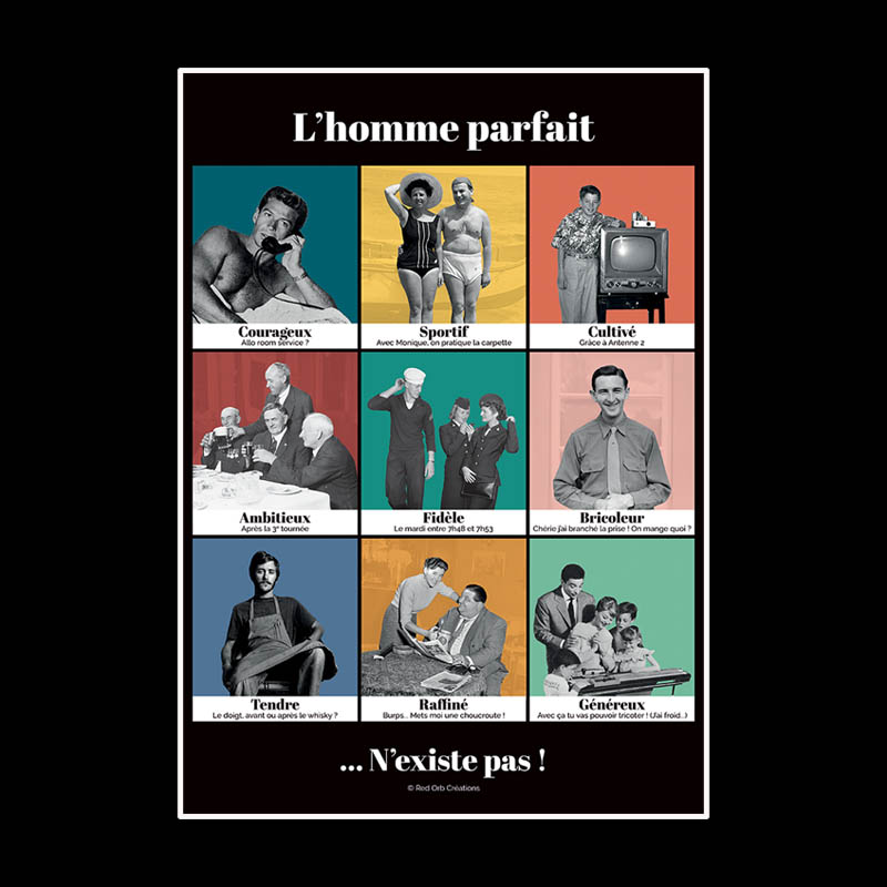 Affiche "L'homme parfait"