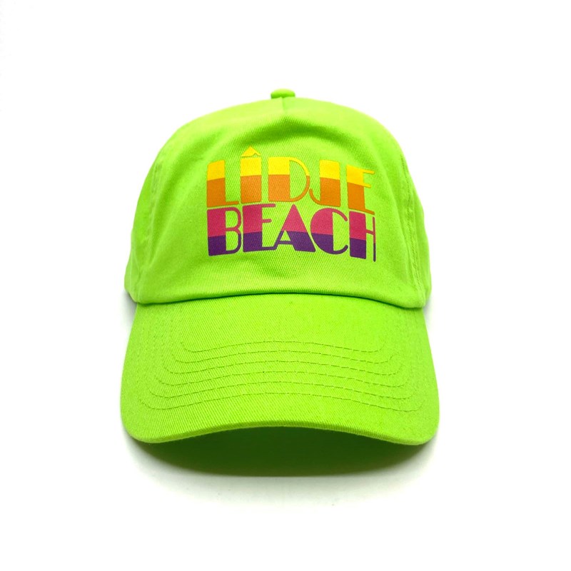 Casquette verte "Lîdje Beach"