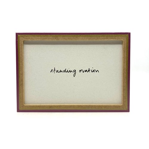 Cadre "standing ovation"