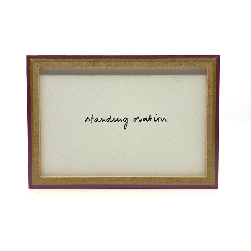Cadre "standing ovation"