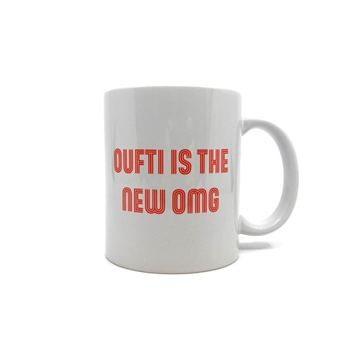 Mug "Oufti is the new OMG" rouge