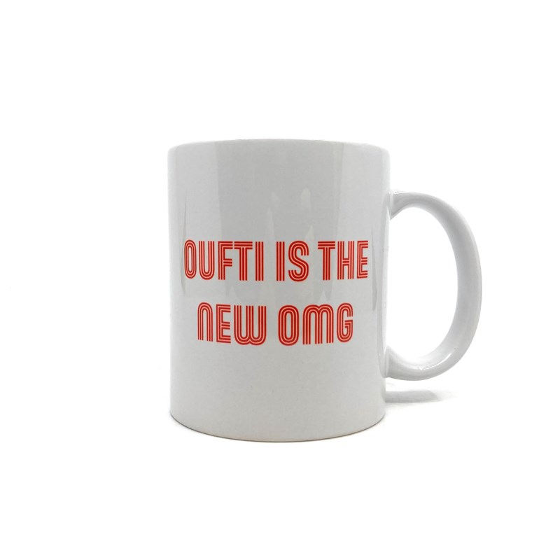 Mug "Oufti is the new OMG" rouge