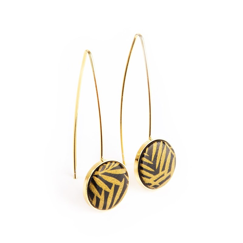 Boucles longues "Jungle Black"