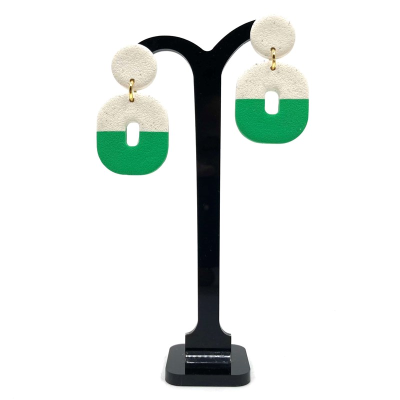 Petite Helen - vert blanc cassé