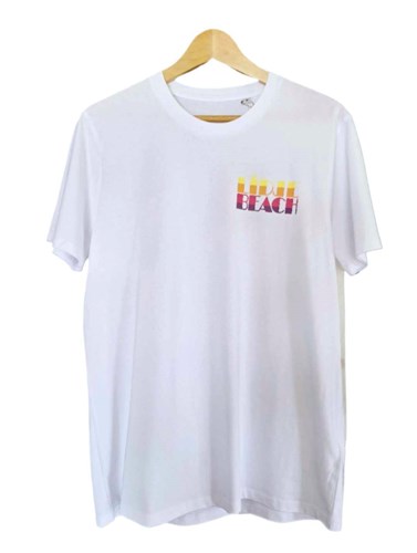 T-SHIRT col rond BLANC