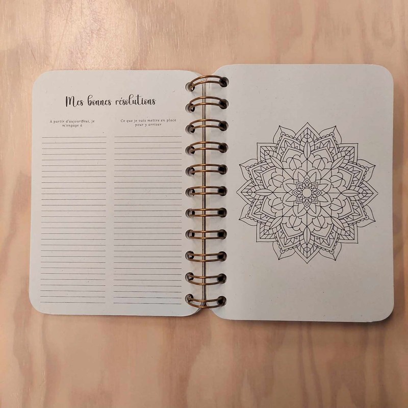 AGENDA 2026 - Vert/Citron A6