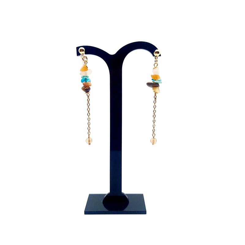 Boucles d'oreilles Upcycling