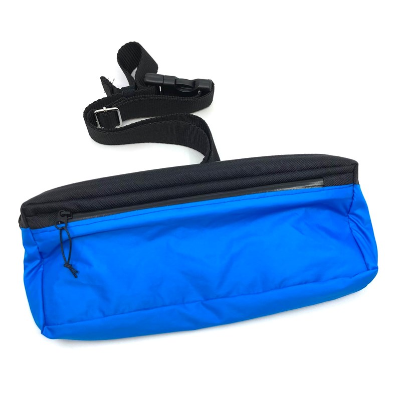 Sac banane rectangulaire bleu noir