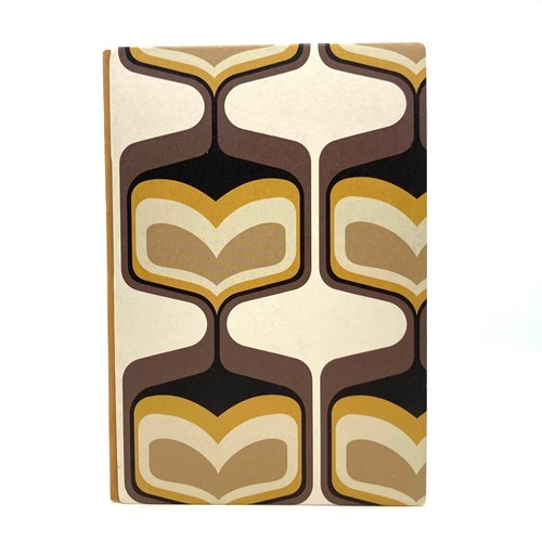 Carnet '70s - 15*21.5 cm - brun beige