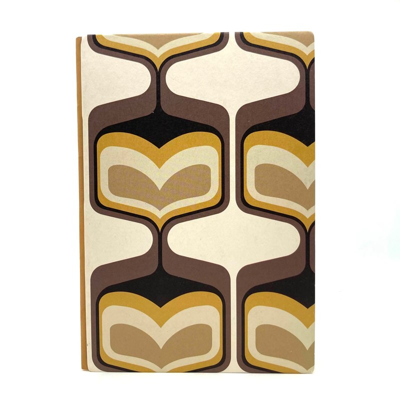 Carnet '70s - 15*21.5 cm - brun beige