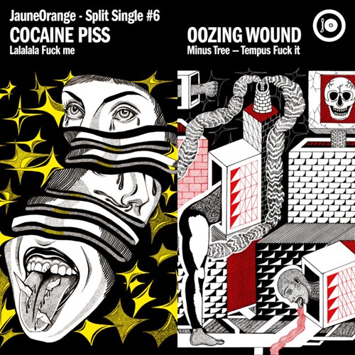 COCAINE PISS Lalalala Fuck Me - Split Single #6