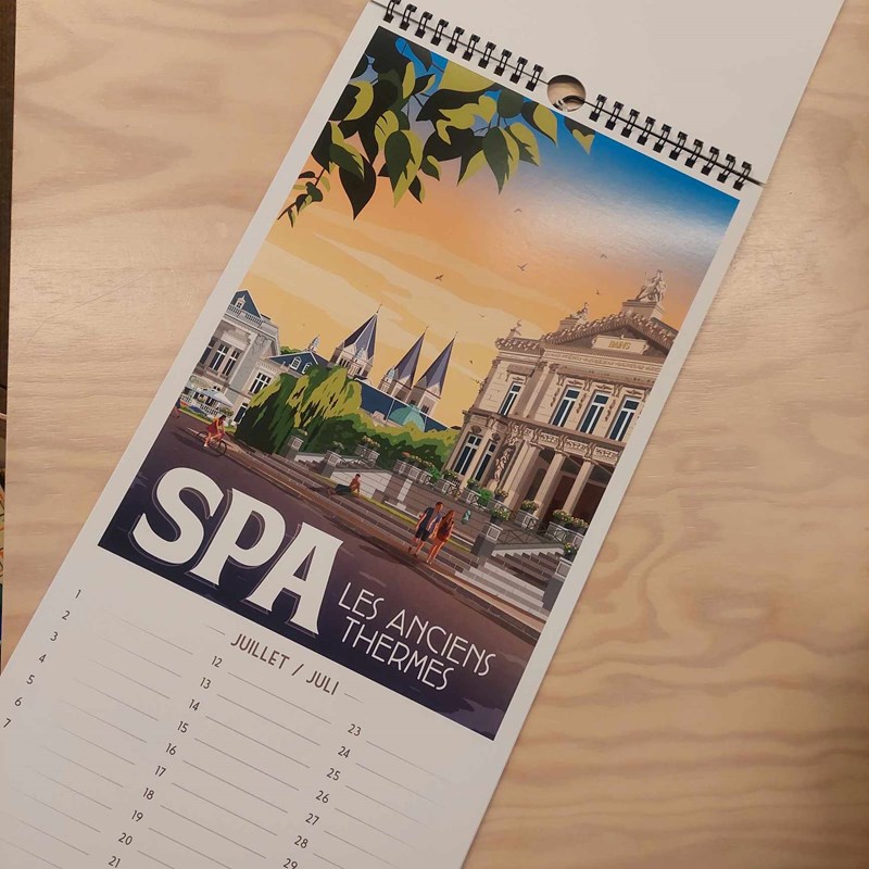 Calendrier perpétuel – Édition Liège