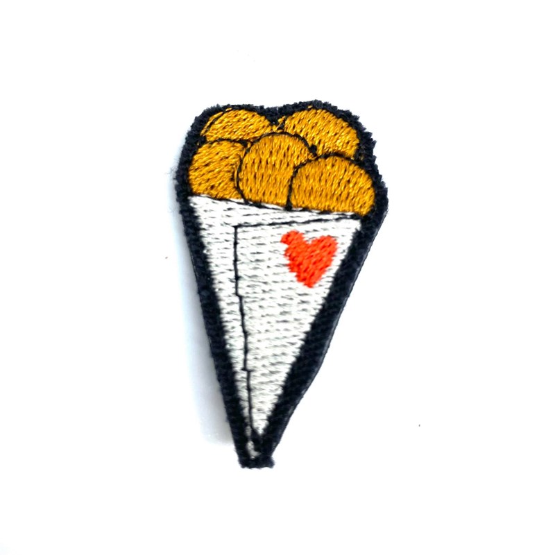 Broche "Croustillons"