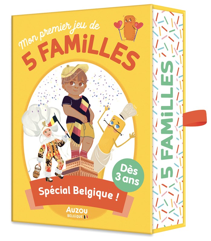 Jeu des 5  familles - spécial Belgique