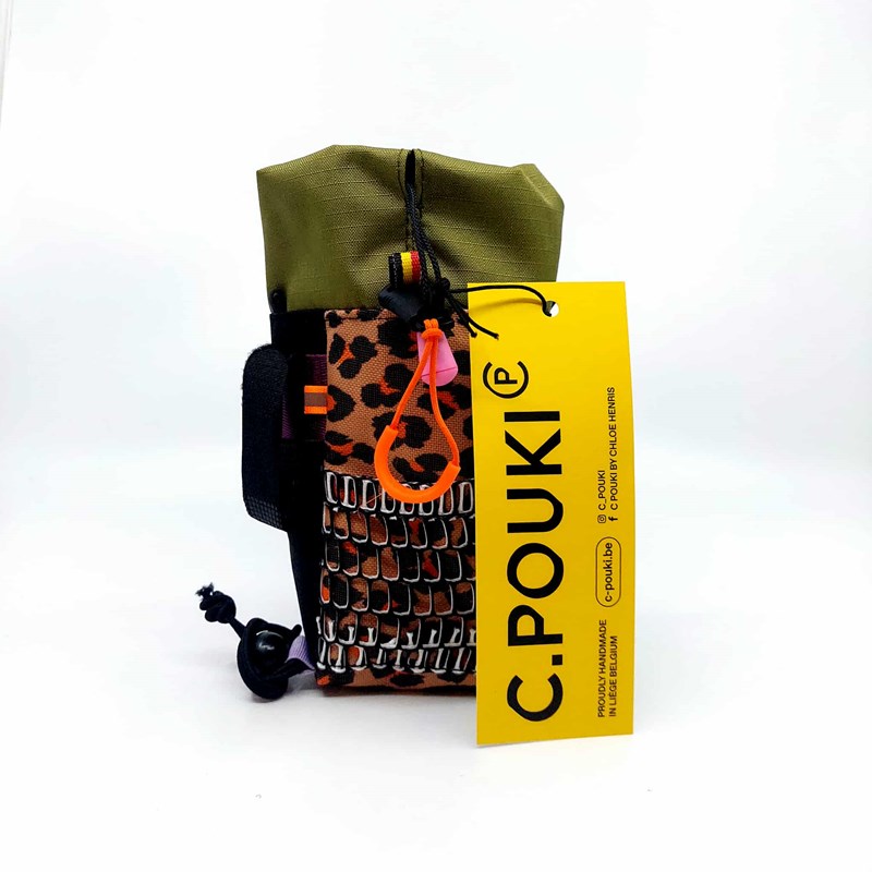 Amono – Le snackbag unique kaki et mauve