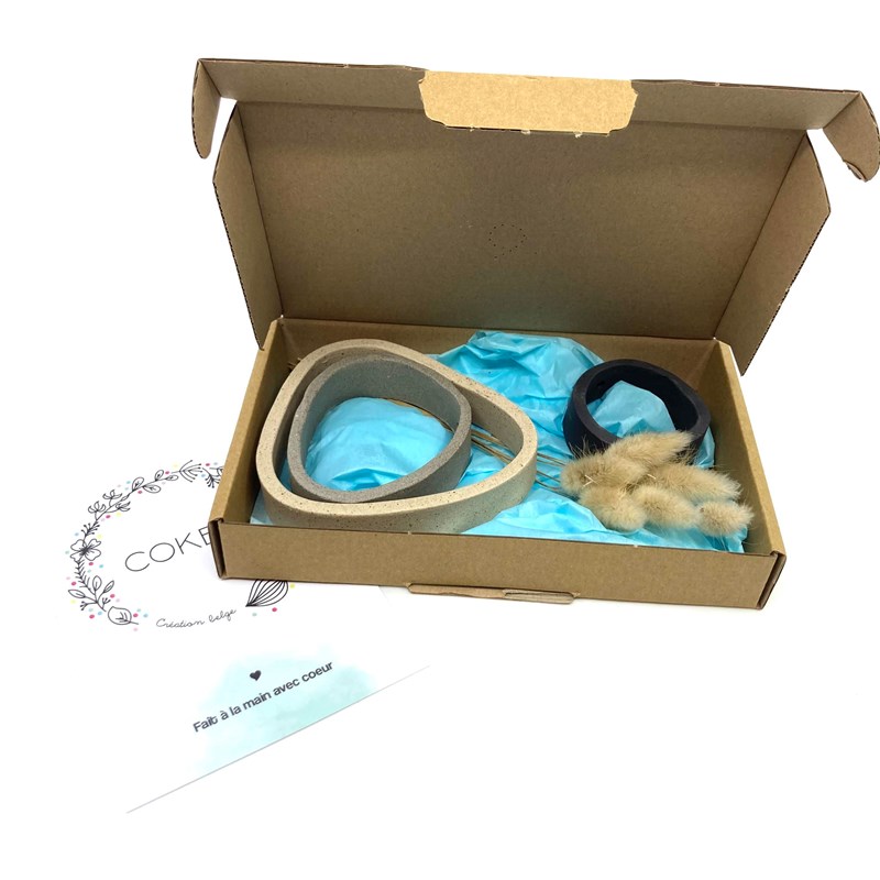 Coffret trio de soliflors