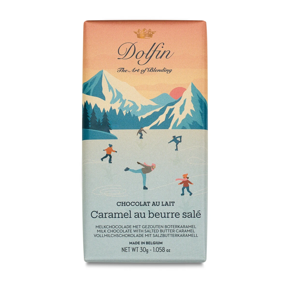 Chocolat lait - Caramel au beurre salé VINTAGE WINTER COLLECTION 30gr