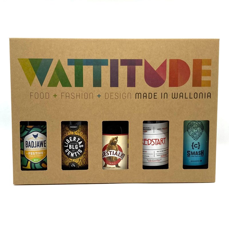 COFFRET 5 BIÈRES LIÉGEOISES