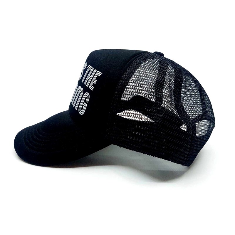 Casquette  trucker "Oufti is the new OMG" noire