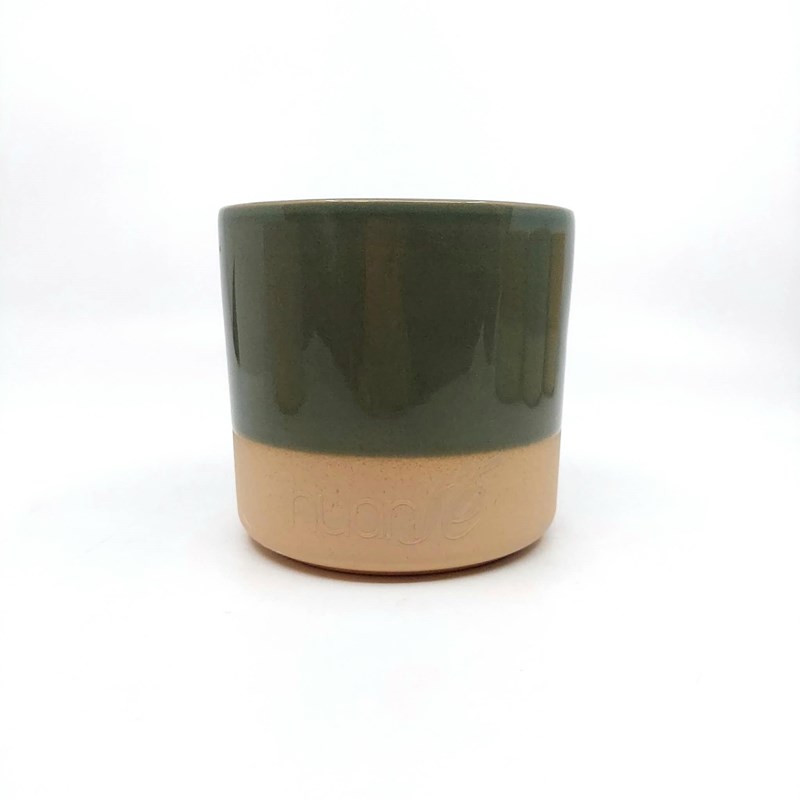 BOUGIE "Sienne" vert - Thé Vert