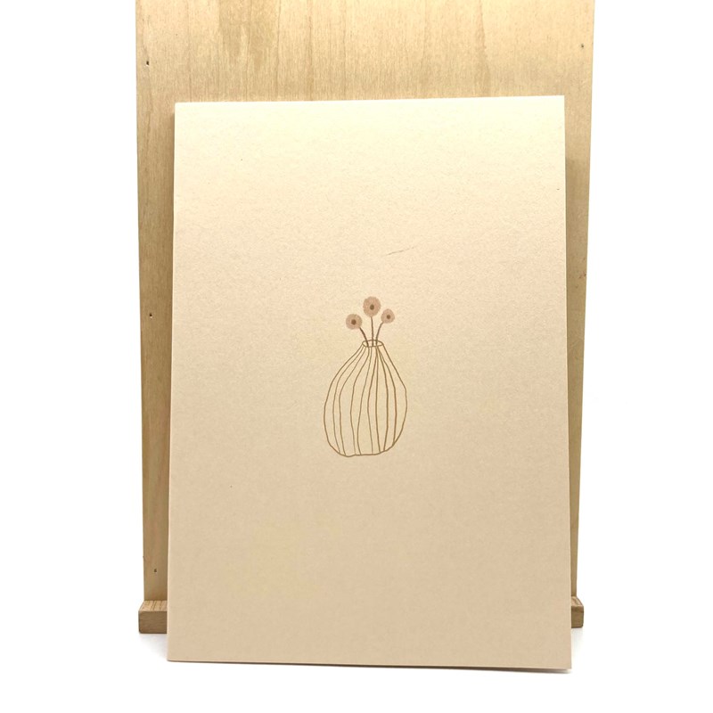 Carnet A5 "Vase"