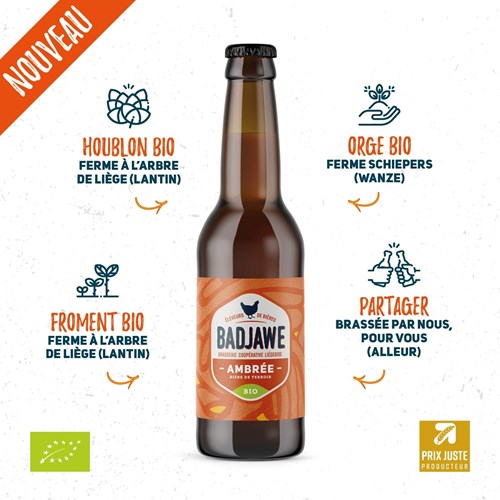 Badjawe Ambrée BIO 33cl