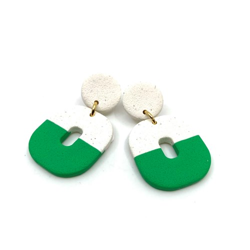 Petite Helen - vert blanc cassé